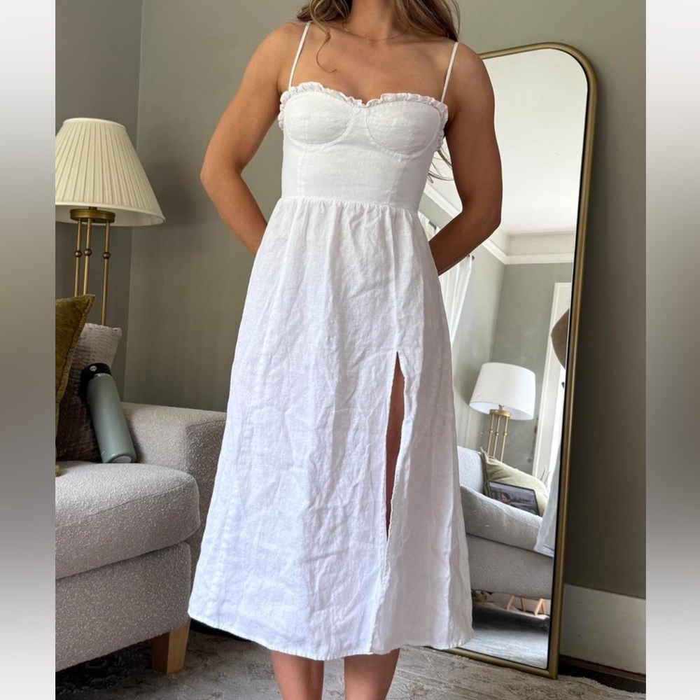 Reformation Linen Dress